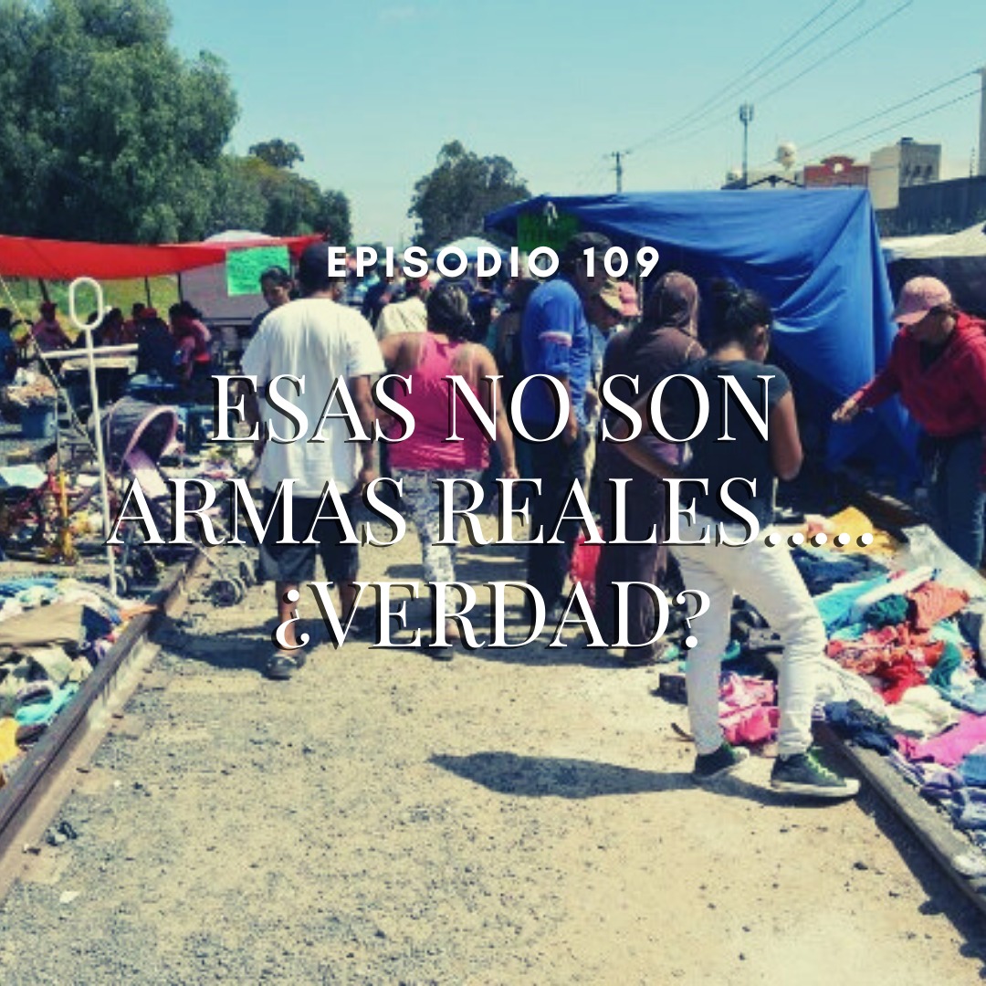 Esas no son armas reales..... ¿verdad?