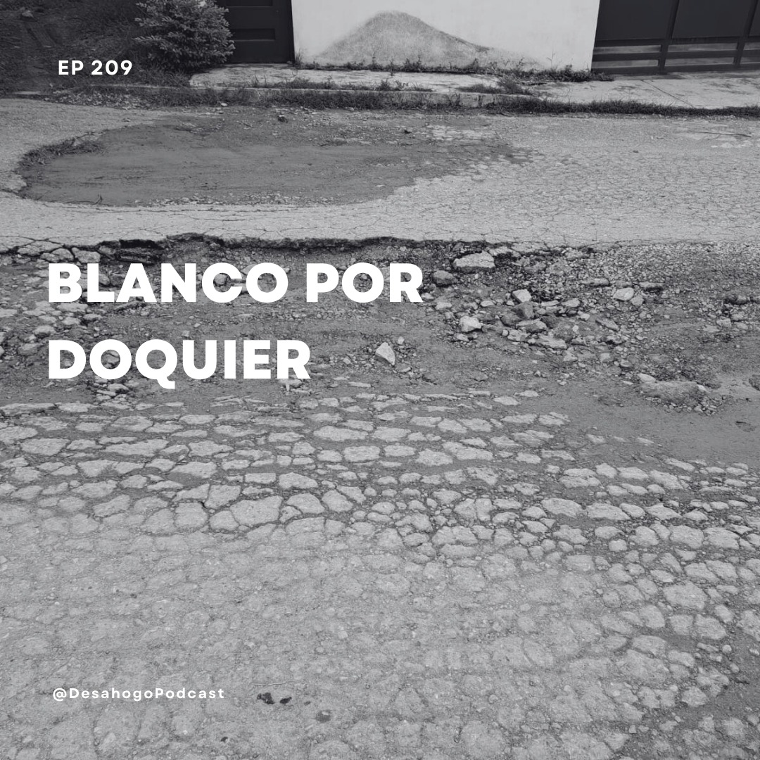 Blanco por doquier